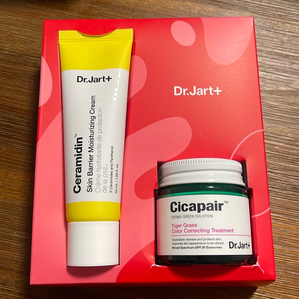 Dr Jart Ceramidin Cream & Cicapair Tiger Grass Color Correcting Treatment